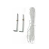 Gazebo estensibile verde 3x3 in alluminio richiudibile Rapido Prix