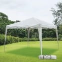 Gazebo estensibile verde 3x3 in alluminio richiudibile Rapido Vente