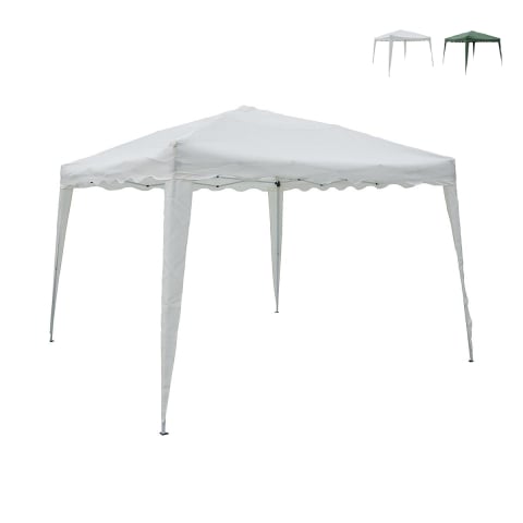 Tonnelle pliante verte 3x3 en aluminium Rapido Promotion
