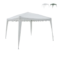 Tonnelle pliante verte 3x3 en aluminium Rapido Promotion
