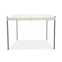 Gazebo a veranda idrorepellente 3x2,5m in ferro ecrù Sarnok Offre