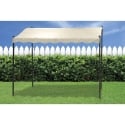 Gazebo a veranda idrorepellente 3x2,5m in ferro ecrù Sarnok Remises