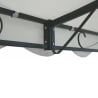 Gazebo a veranda idrorepellente 3x2,5m in ferro ecrù Sarnok Réductions