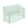 Bâche imperméable pour banc de jardin Ferin Vente
