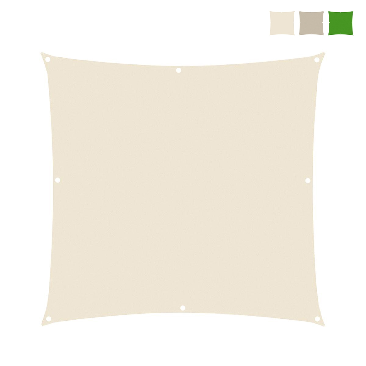Voile d'ombrage carrée 3x3 m Virek