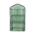 Serre de balcon à 3 étagères avec bâche de protection Tivar Remises