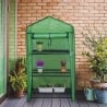 Serre de balcon à 3 étagères avec bâche de protection Tivar Vente