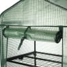 Serre de balcon pour plantes à 2 étagères avec housse de protection Lomea Réductions