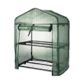Serre de balcon pour plantes à 2 étagères avec housse de protection Lomea Promotion