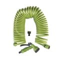 Tuyau d'arrosage flexible en spirale 12m avec pistolet Power Promotion