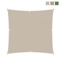 Voile d'ombrage carrée 4x4 m Virek Promotion