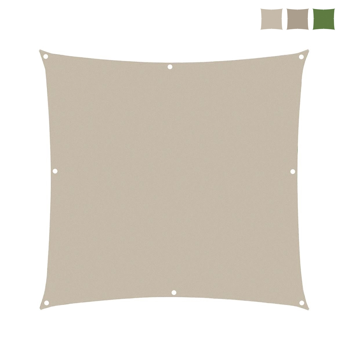 Voile d'ombrage carrée 4x4 m Virek