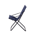 Chaise longue de jardin rembourrée avec accoudoirs pliable Panama Prix
