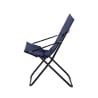 Chaise longue de jardin rembourrée avec accoudoirs pliable Panama Prix