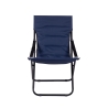 Chaise longue de jardin rembourrée avec accoudoirs pliable Panama Dimensions