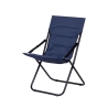 Chaise longue de jardin rembourrée avec accoudoirs pliable Panama Achat