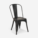 lot de 20 chaises design industriel métal vintage shabby chic style steel old 
