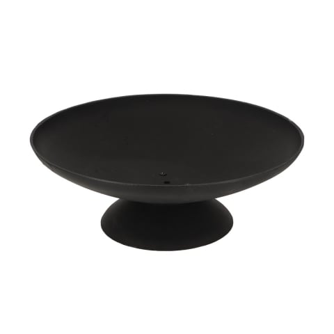 Brasero de jardin extérieur en fonte noir rond 50cm Promotion