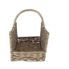 Panier à bûches en osier avec poignée 45,8x36x51,5 cm Catalogue
