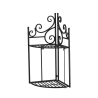 Étagère murale d'angle à 2 niveaux pliable Offre