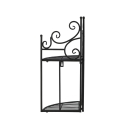 Étagère murale d'angle à 2 niveaux pliable Choix