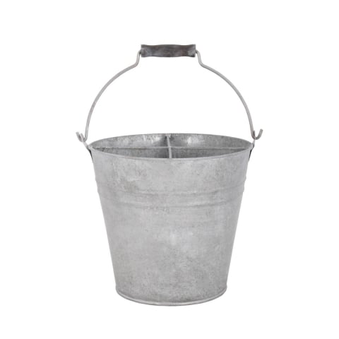 Seau en métal galvanisé vieilli 7L Promotion