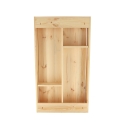 Étagère murale avec table pliante en bois Réductions