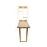 Étagère murale avec table pliante en bois Promotion