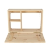 Étagère murale avec plateau pliant en bois Offre