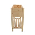 Jardinière surélevée en bois naturel 80,5x37,3x78,2 cm Catalogue