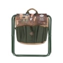 Tabouret pliant avec sac porte-outils de jardinage Caractéristiques