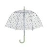 Parapluie transparent à motif d'abeilles et fleurs Promotion