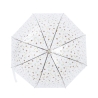 Parapluie transparent à motif d'abeilles et fleurs Offre