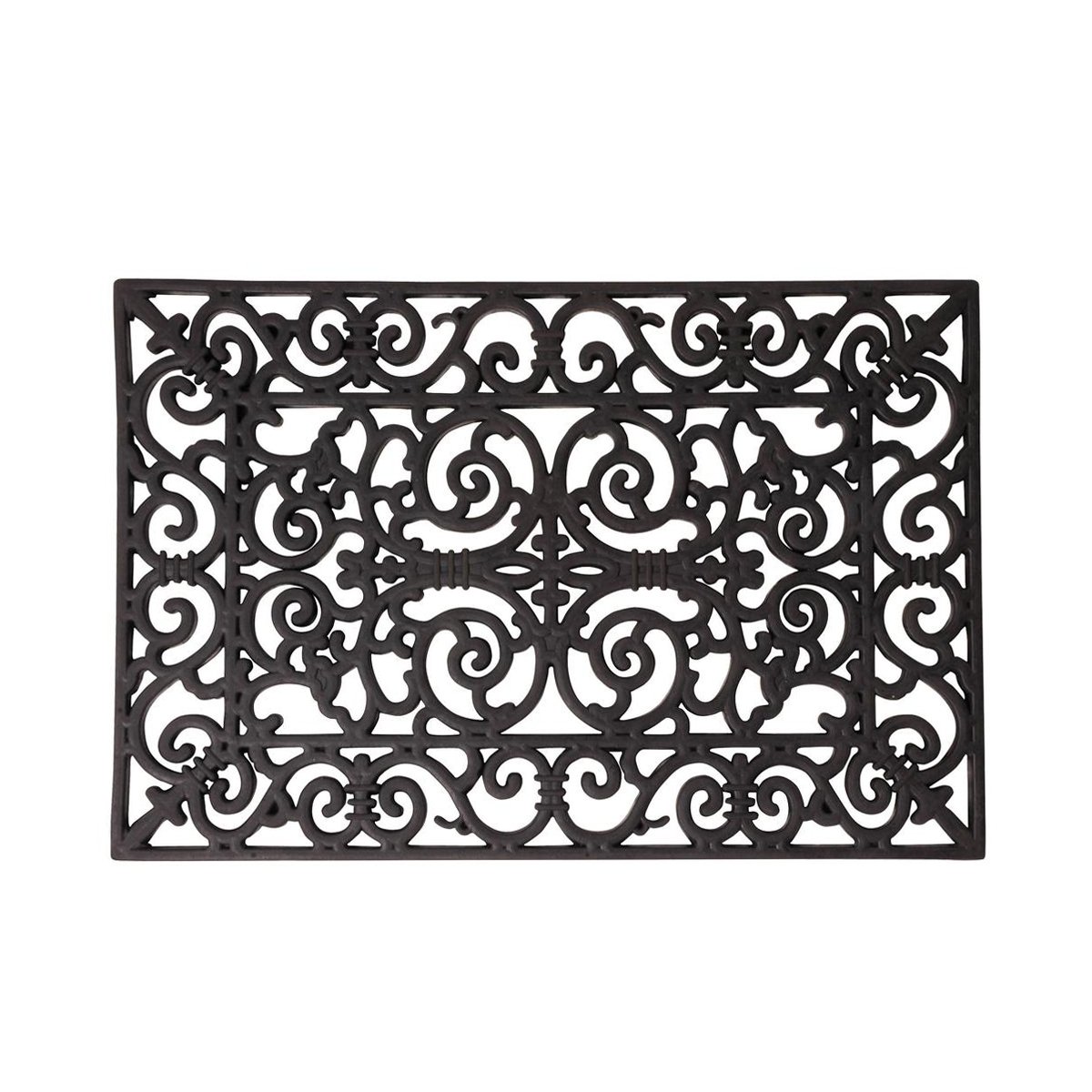 Paillasson d'entrée en caoutchouc style classique victorien Promotion Paillasson d'entrée en caoutchouc style classique victorien Promotion