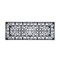 Paillasson rectangulaire d'entrée en caoutchouc style victorien Promotion