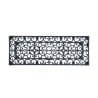 Paillasson rectangulaire d'entrée en caoutchouc style victorien Promotion