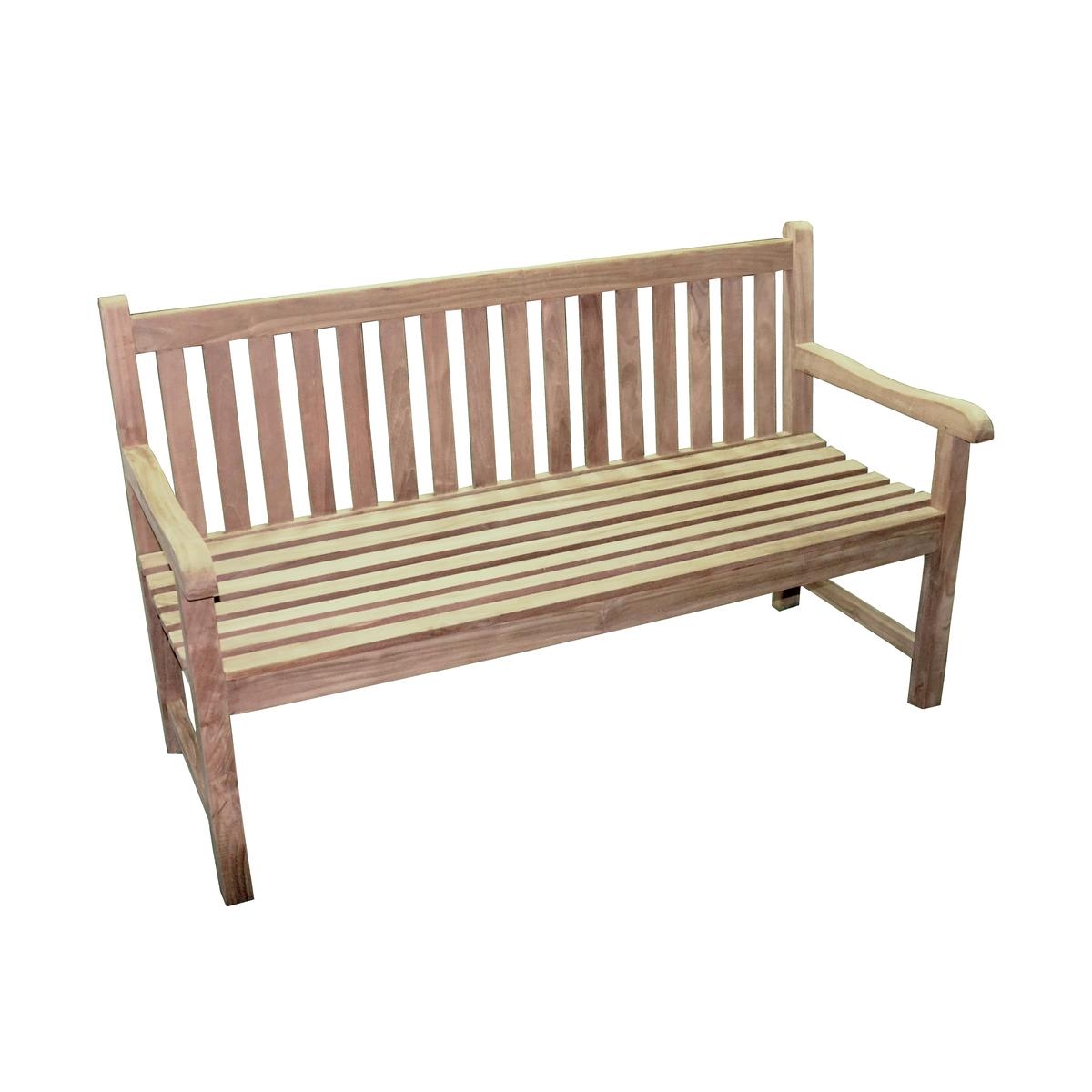 Banc de jardin 3 places en teck Lampedusa