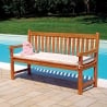 Coussin pour banc 3 places Lampedusa en tissu déhoussable Promotion
