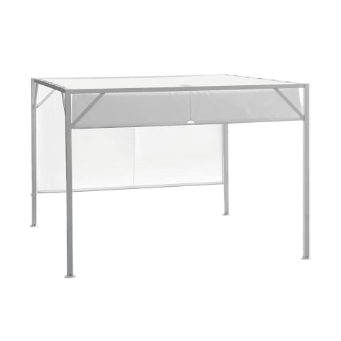 Pergola de jardin 3x3 avec toit coulissant Skroda Promotion