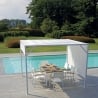Pergola de jardin 3x3 avec toit coulissant Skroda Offre