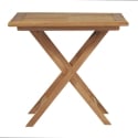 Table de jardin pliable en teck 80x120 cm Lipari Offre