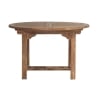 Table de jardin en teck extensible 8 places Capraia Offre