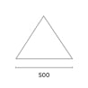 Voile d'ombrage triangulaire pour extérieur 5x5x5m Solar Vente