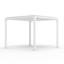 Pergola bioclimatique manuelle  de jardin 3x3m en aluminium Guadalupe Vente