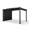 Tonnelle de jardin en aluminium rectangulaire 3x4m Barbados Réductions