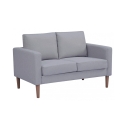 Canapé 2 places moderne en coton 137x73x82cm Ramsey Achat