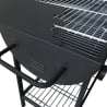 Barbecue à charbon avec roues et 2 grilles réglables Wisconsin Remises