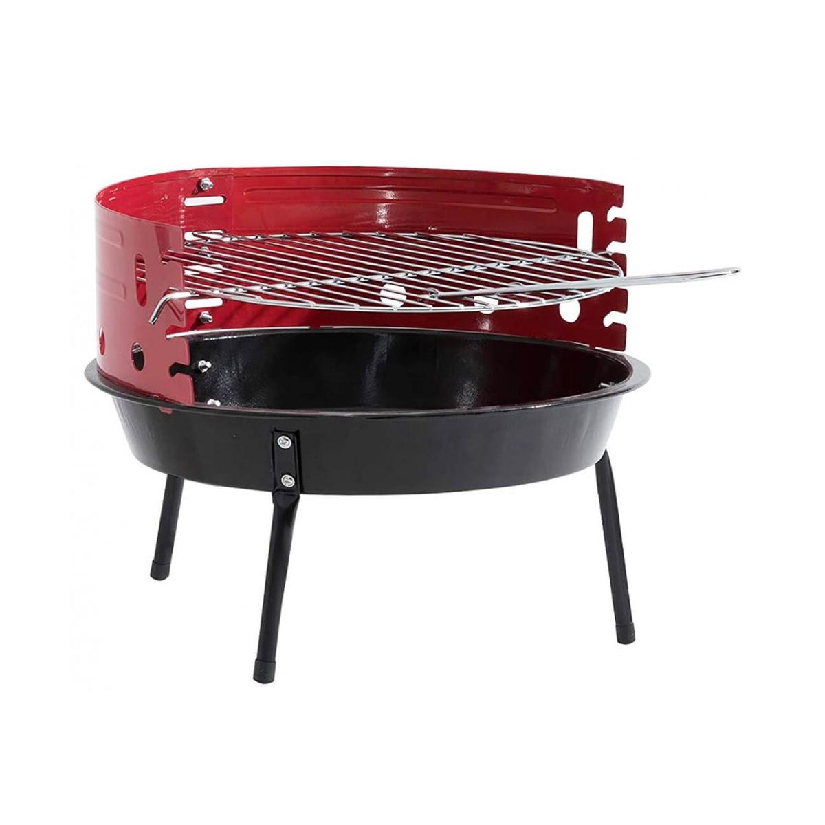 Barbecue à charbon portable rond grille Ø36cm Camping