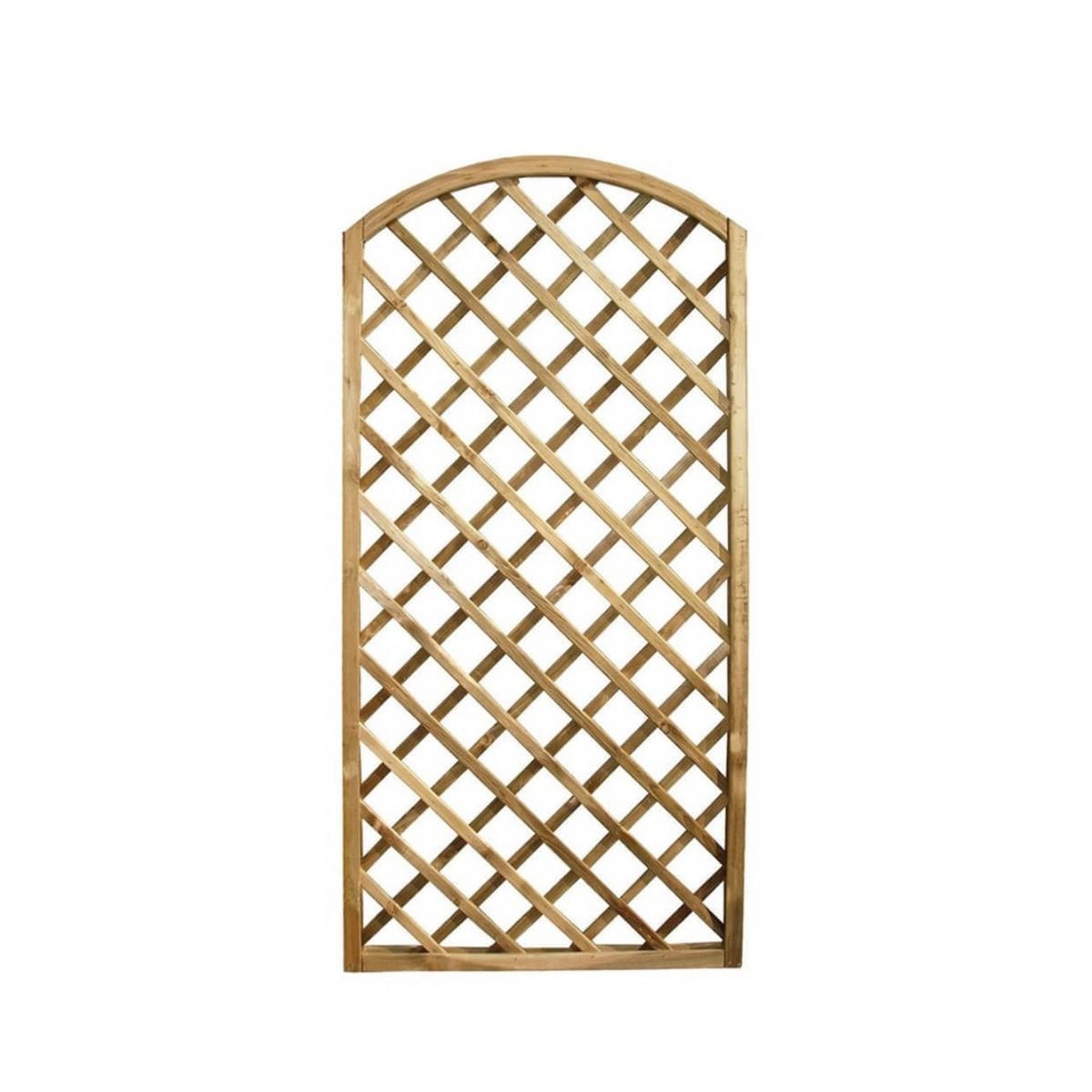 Treillis en pin pour jardin 90x180 cm Verdia