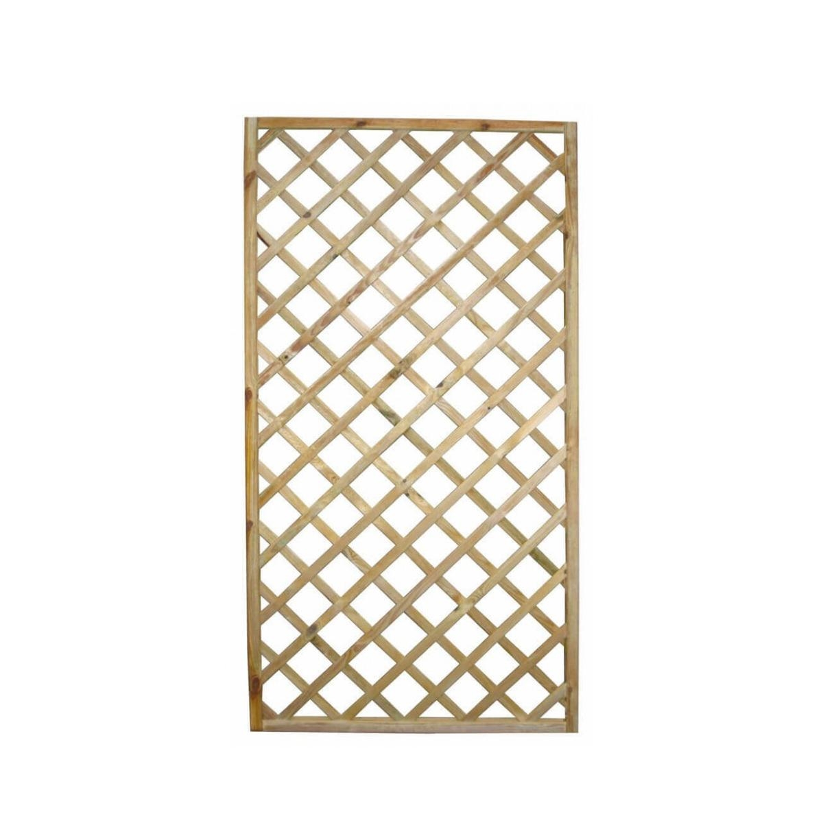 Treillis en bois pour plantes grimpantes 90x180 cm Sandra